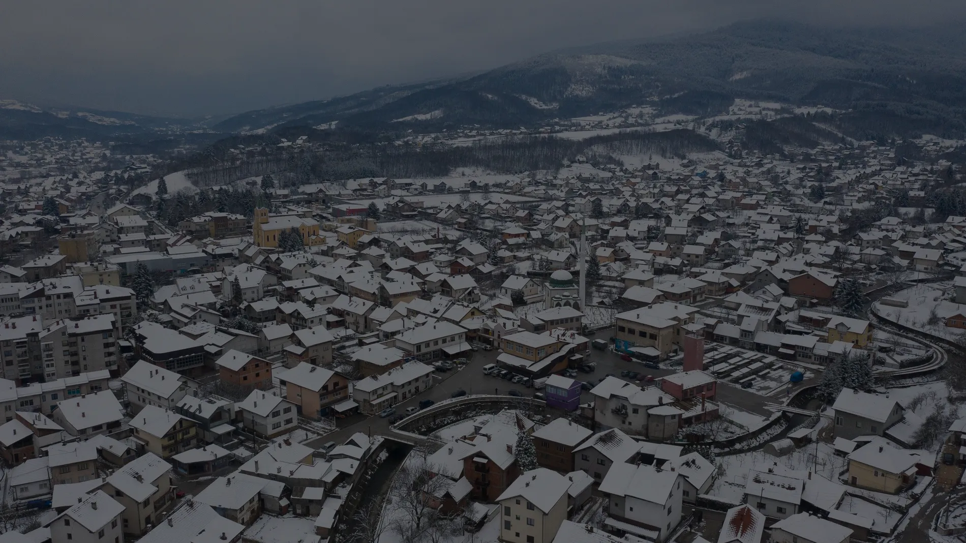 Busovaca pod snijegom